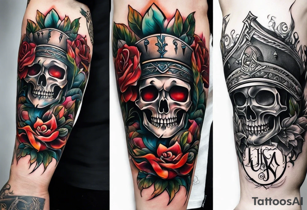 ulster hand tattoo idea