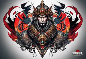 Warrior tattoo idea