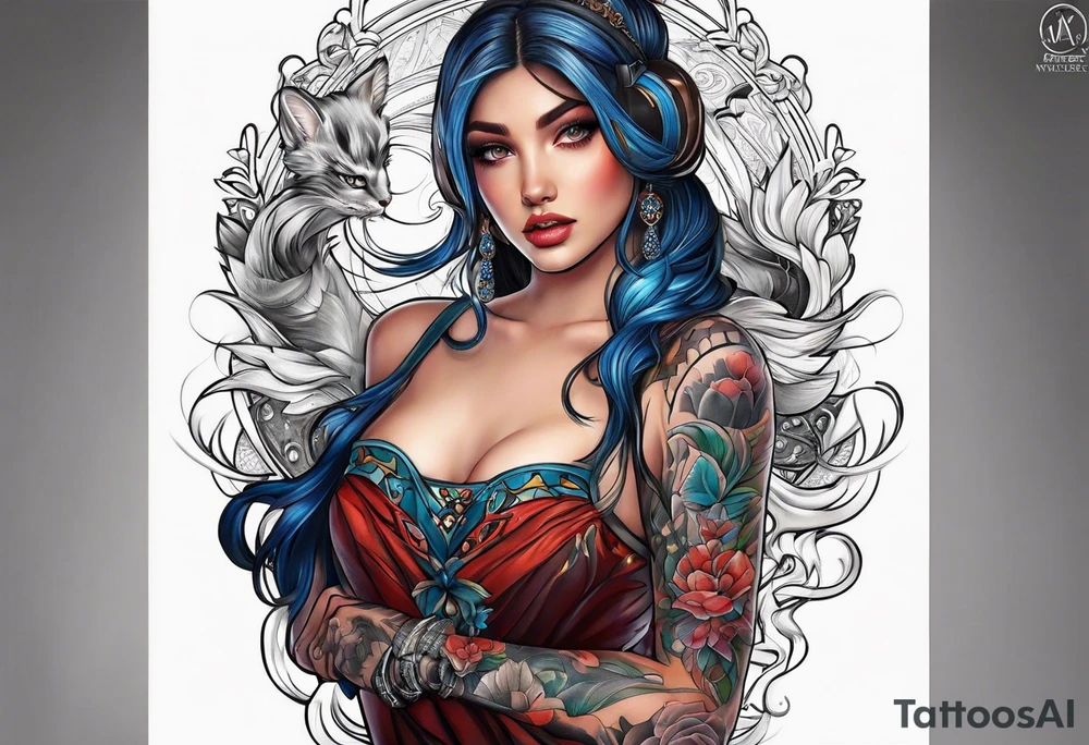 AR tattoo idea