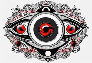 Tatto from Itachi and his mangekyou sharingan tattoo idea