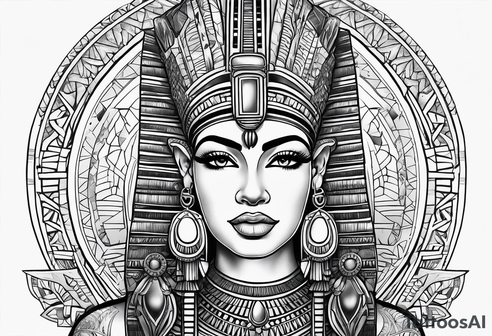 egyptian,goddess tattoo idea