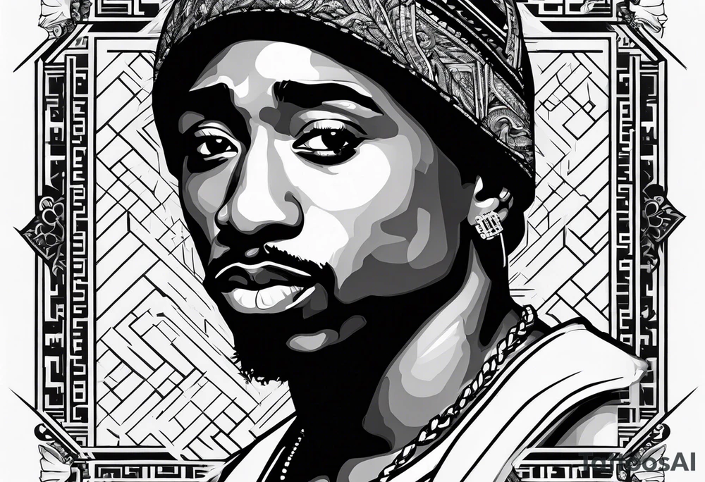 2pac quotes Tribute tattoo idea