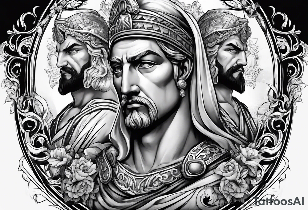 greek heros tattoo idea