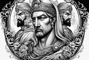 greek heros tattoo idea