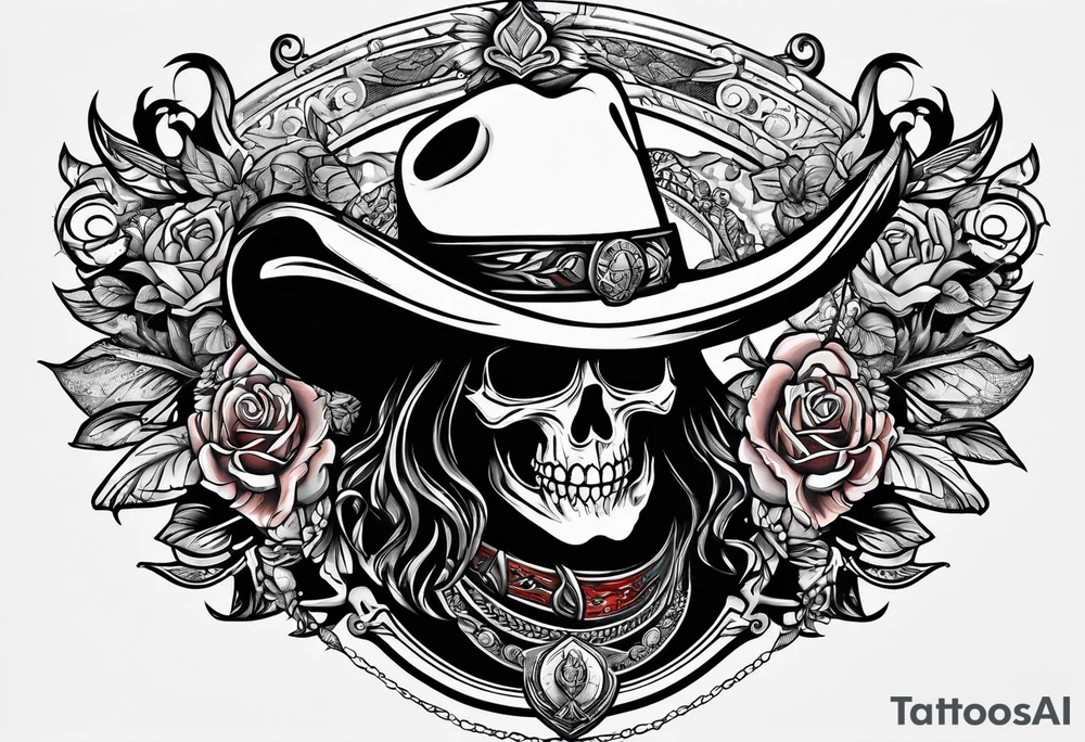 Western movie genere tattoo idea