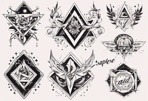 Schriftzug sapere aude tattoo idea