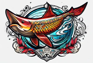 A tattoo with the word "HARK" tattoo idea