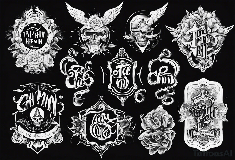 “ta eph'hemin, ta ouk eph'hemin” tattoo idea