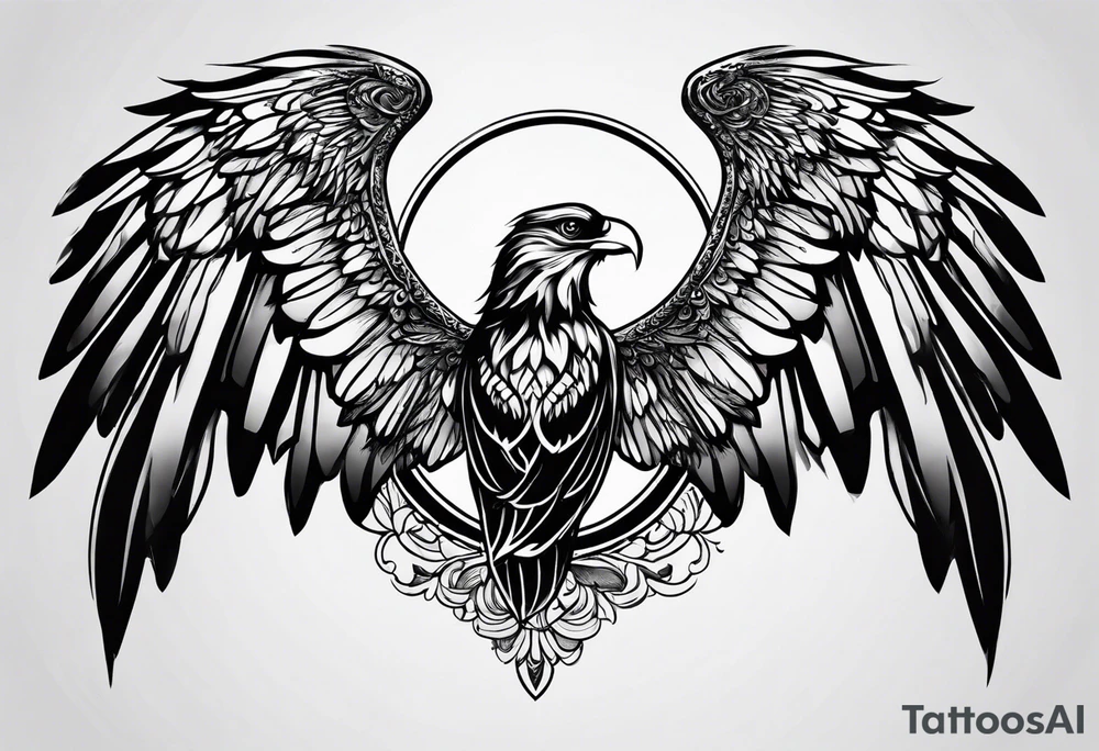 Wings tattoo idea