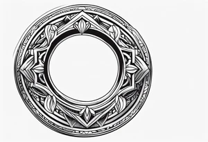 March 14 ring tattoo tattoo idea