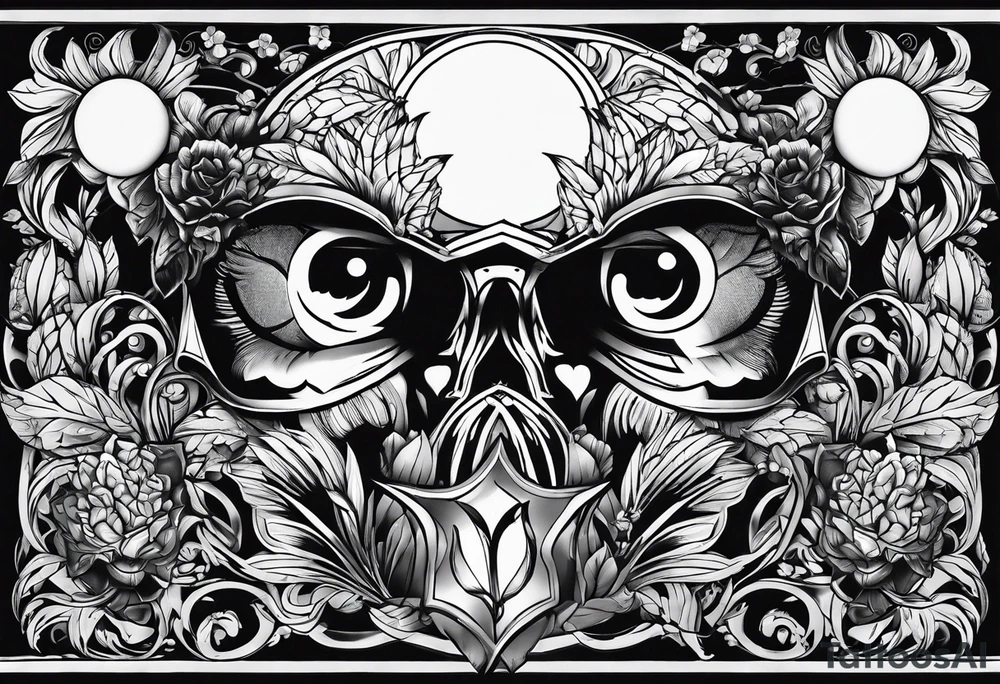 Law of thirds, photography tattoo idea