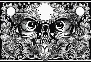 Law of thirds, photography tattoo idea