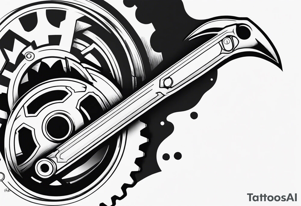 snap on wrench tattoo idea