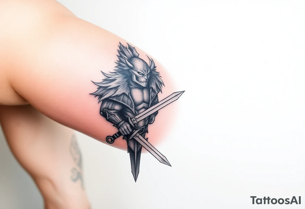 Warrior tattoo tattoo idea