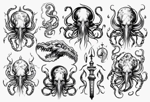 Kracken tattoo idea