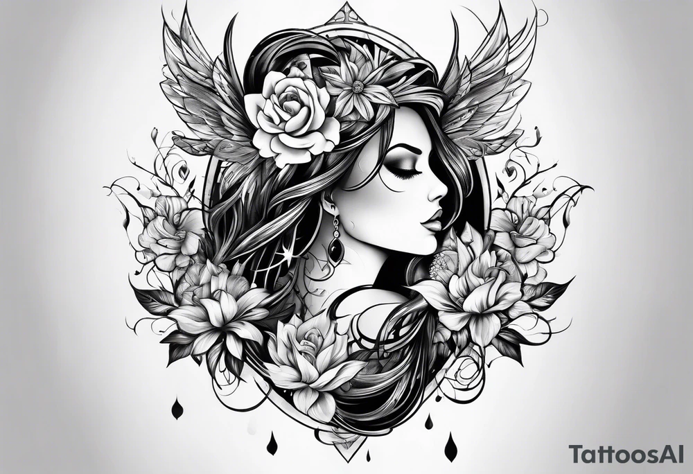 Broken tattoo idea
