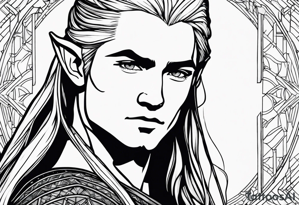Legolas tattoo idea
