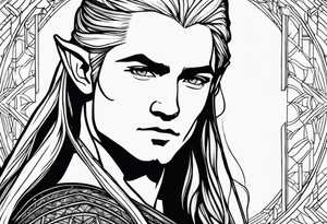 Legolas tattoo idea