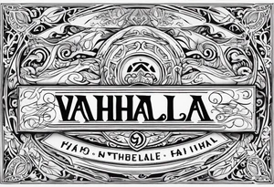 Valhalla tattoo idea