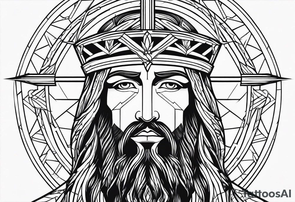 Christ tattoo idea