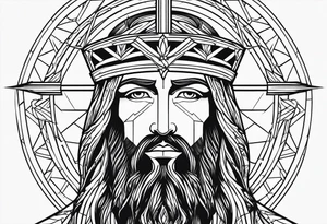 Christ tattoo idea