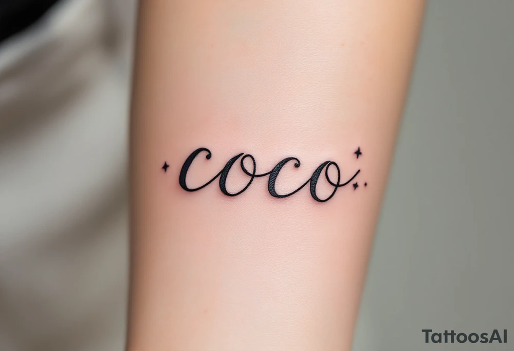coco tattoo idea