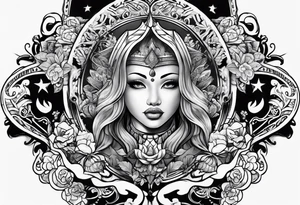 arm tattoo that say HASIM World tattoo idea