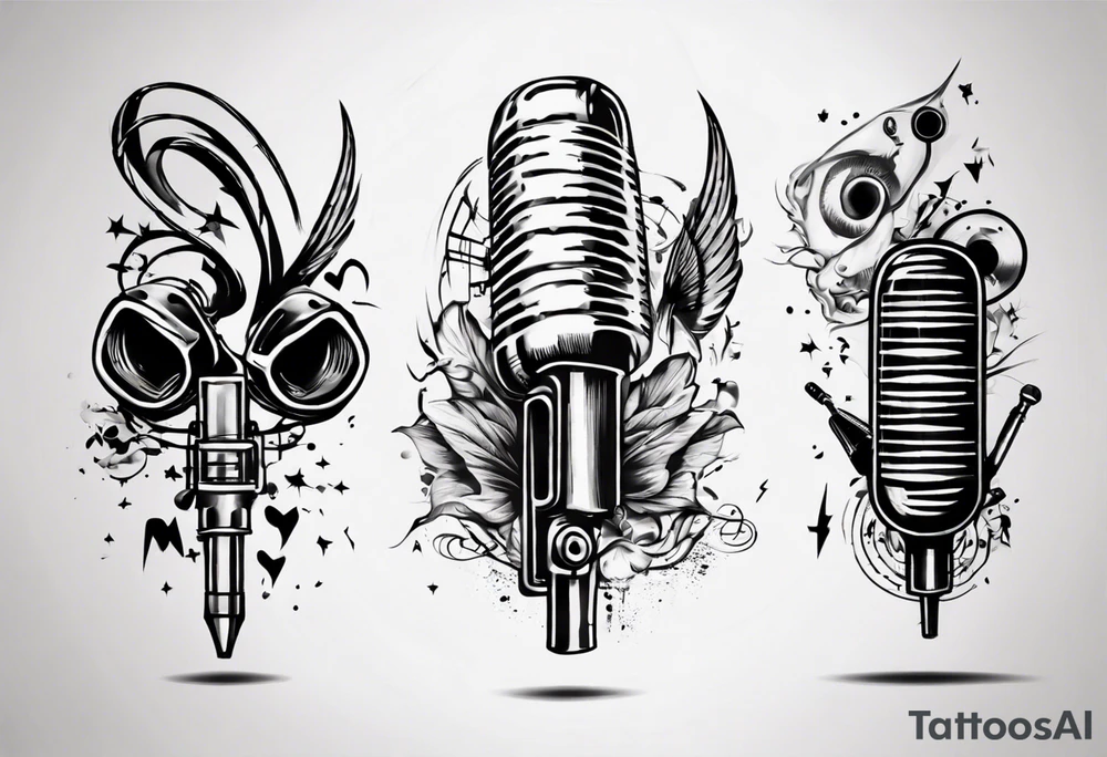 sound music tattoo idea