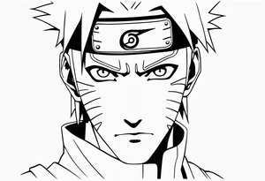 naruto hokage tattoo idea