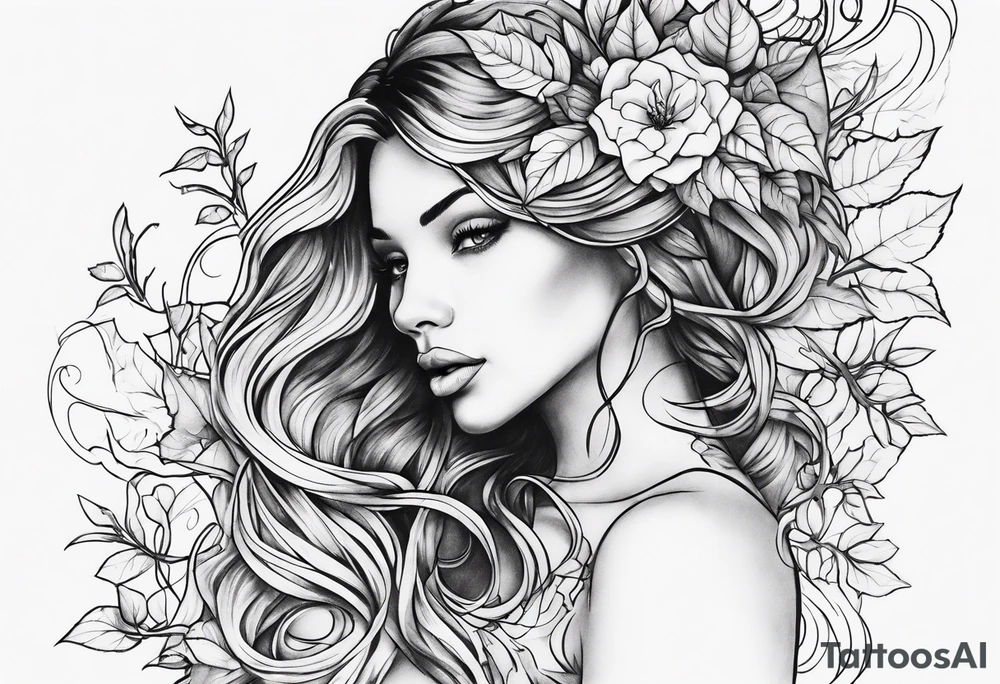 vines tattoo idea