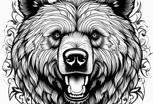 Grizzle Bear tattoo idea