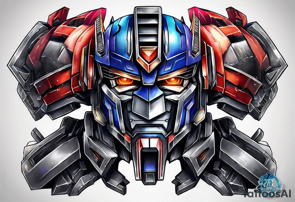 Transformers tattoo idea