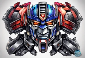 Transformers tattoo idea