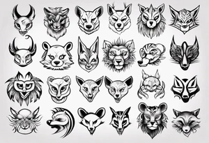 Animal tattoo idea