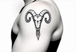 Aries tattoo idea