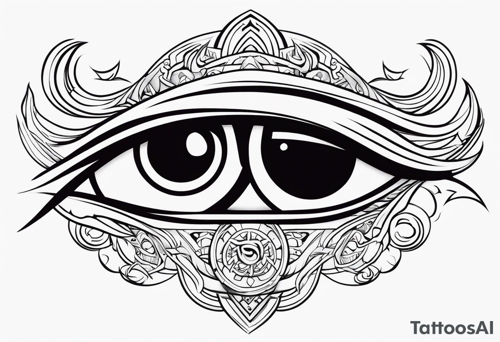 Byakugan eyes tattoo idea