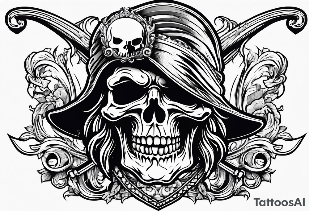 Pirate flags tattoo idea
