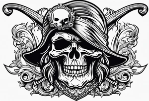 Pirate flags tattoo idea