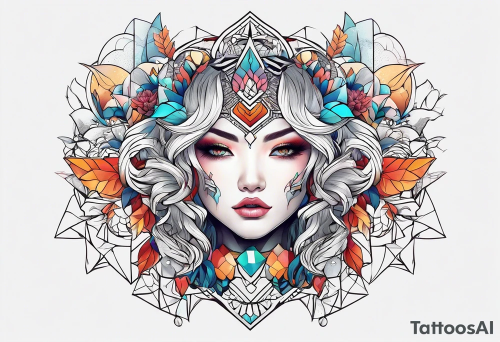 全手臂，鲲鹏 tattoo idea