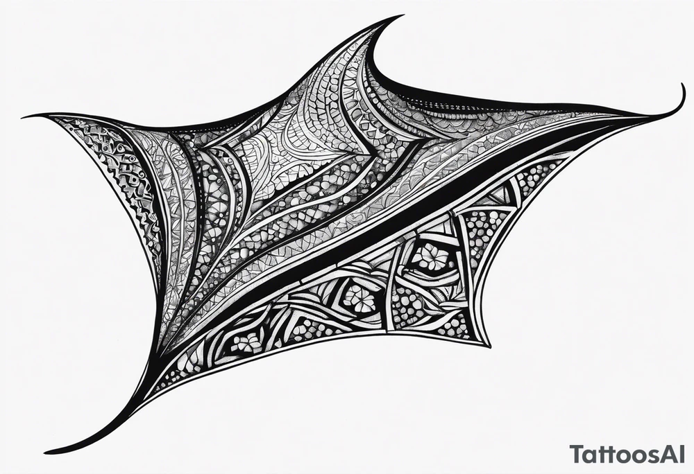 Stingray tattoo idea