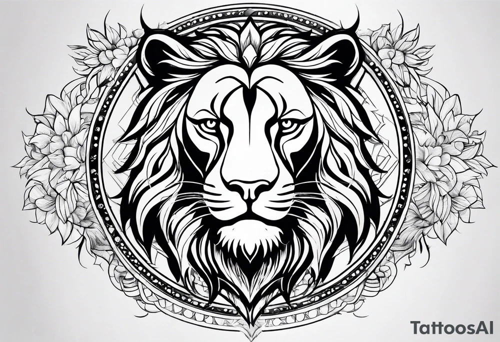 LEO ASTROLOGY tattoo idea
