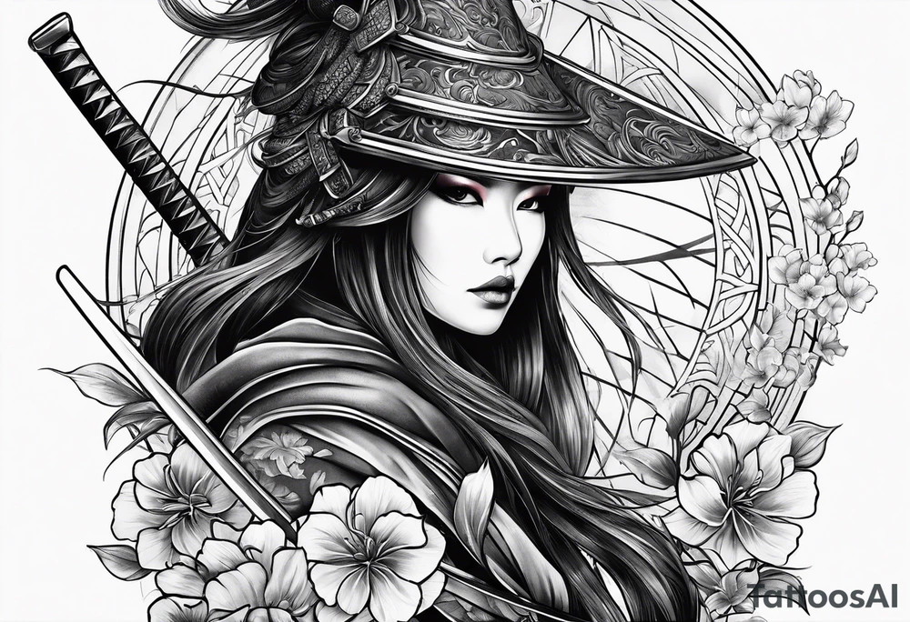 Katana tattoo idea