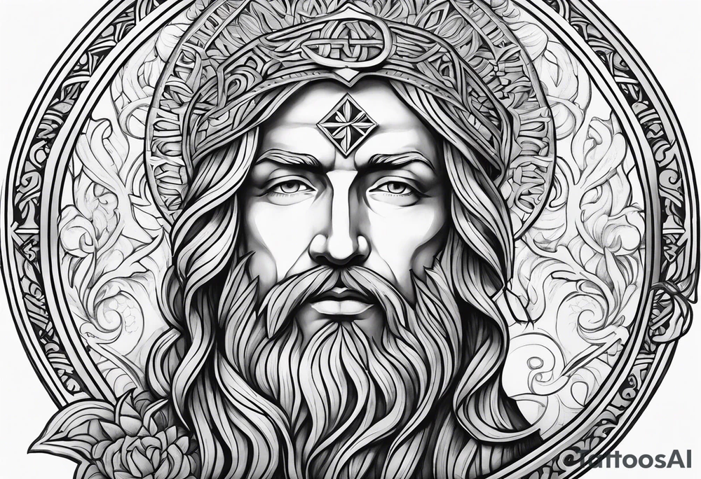 The symbol of Matthias in the bible tattoo idea
