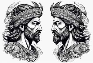 greek myth atlas tattoo idea