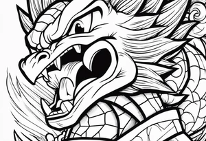 Dragon ball z sleeve tattoo idea
