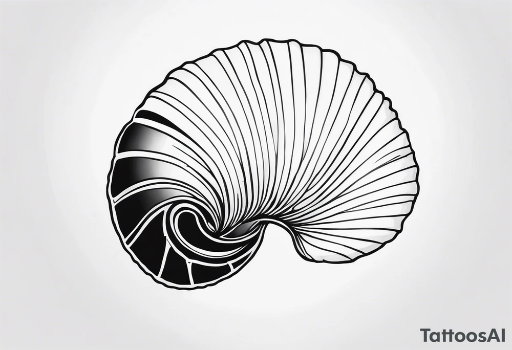 SEA SHELL tattoo idea