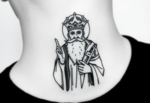 Saints like St. Nicholas or St. Andrew tattoo idea