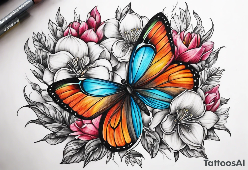 Lamprocapnos spectabilis tattoo idea