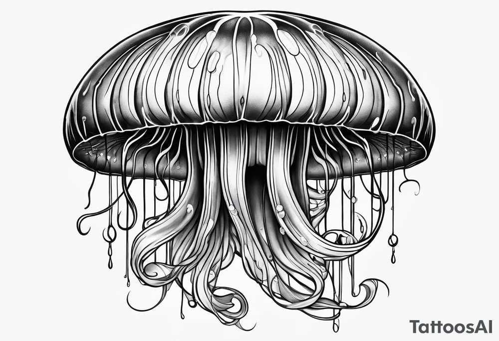 Jellyfish tattoo idea