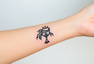 Scorpio, high priestess, empress, emperor, queen of ace, queen of cups, Ace of pentacles tattoo idea